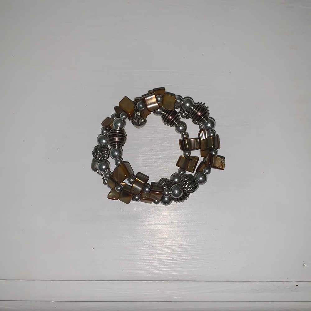 Chunky spiral bracelet